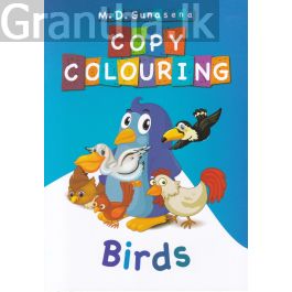 Copy Colouring - Birds