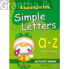 Simple Letters a to z - Activity Book - Ashirwada Publishers
