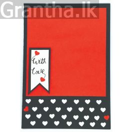 ARTE001- Hand Made Lover's Card