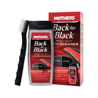 MOTHERS Back To Black Heavy Duty Trim Cleaner Kit 340ml