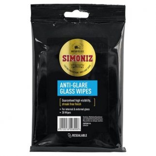 SIMONIZ Anti Glare Glass Wipes 20X6 W