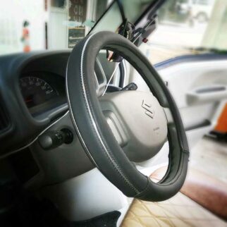 SL Steering Wheel Cover with Silver Line