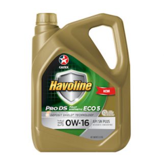 CALTEX Havoline Fully Synthetic PRO DS SAE 0W-16 ECO5 3L