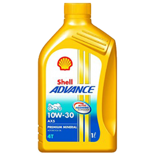 SHELL Advance AX5 4T 10W-30 1L