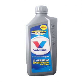 VALVOLINE 4T Premium SAE 20W-50 Synthetic Blend Motor Cycle Oil 1L