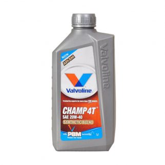 VALVOLINE Champ 4T SAE 20W-40 Synthetic Blend Motor Cycle Oil 1L