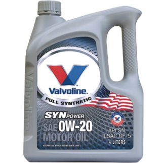 VALVOLINE Synpower 0W-20 API SP 4/4 L