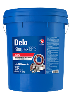 CALTEX Delo Starplex EP 3 Automotive and Industrial Grease 16KG