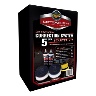 Meguiars DA Microfiber Correction System 5 Starter Kit, (DMCKIT5)