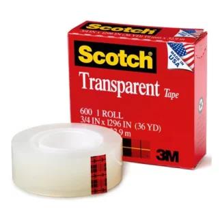 3M Scotch Transparent Tape 600