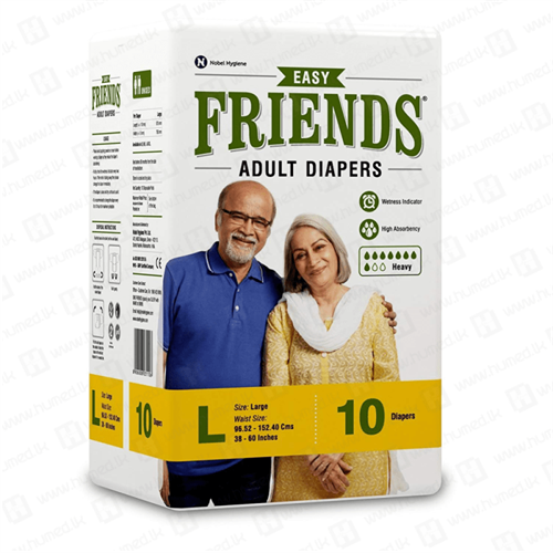 Friends Adult Diapers Large 10pcs Ultimate Comfort: Premium Protection in Sri Lanka