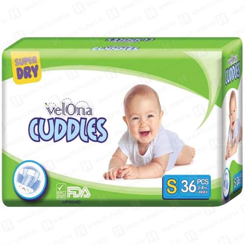 Velona Cuddles Dry Diapers Small 36pcs Ultimate Comfort and Protection