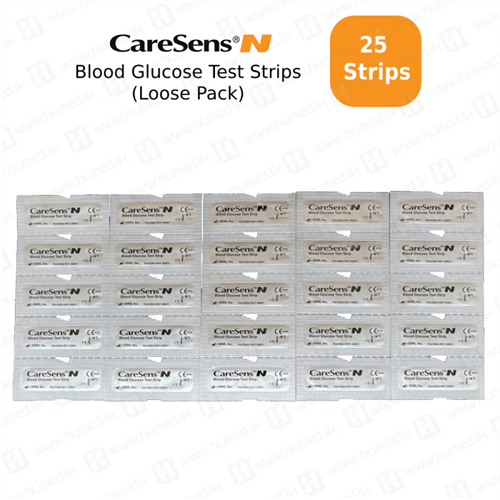 Caresens Eco Glucometer 25 Strips Pack