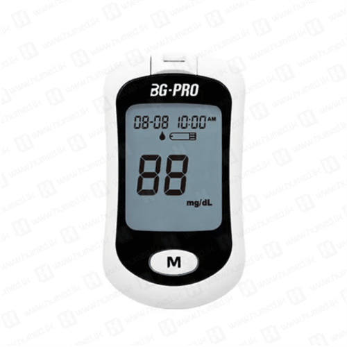 BG Pro GM56A Glucometer 5 Years Warranty