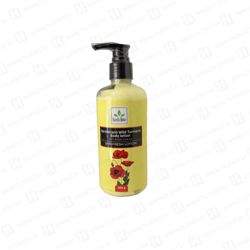 Venivel & Wild Turmeric Body Lotion 300ml Herb Line