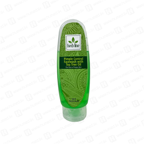 Tea Tree Oil Pimple Control Face Wash 60 ml