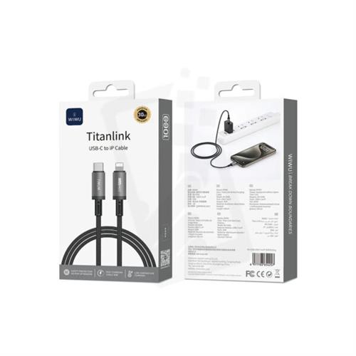 WiWU Wi-C043E Starlink 30W 1M USB-C to Lightning Cable