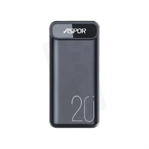 Aspor 20000mAh Power Bank With PD Charging (A396)