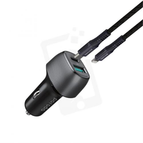 PORODO Dual Port PD Car Charger 38W