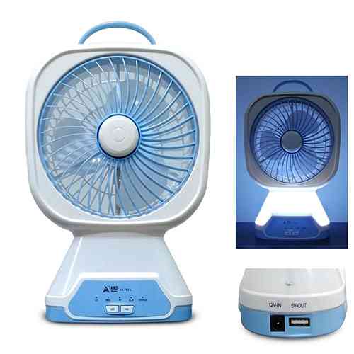 Aiko Rechargeable Fan with Light AS-722L