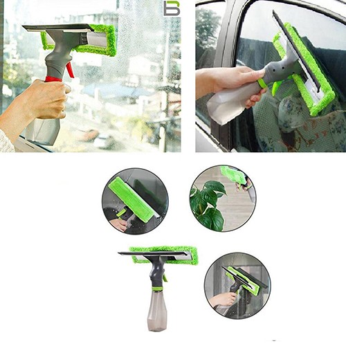 3 in 1 Glass Cleaning Brush Double Side Glass Cleaner