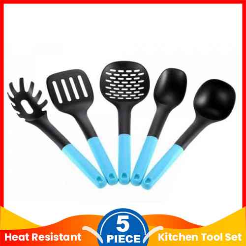 5 Pieces Heat Resistant Nylon Kitchen Tool Set