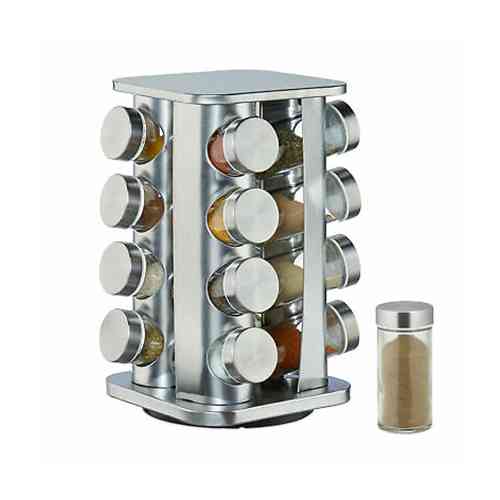 Stainless Steel Spice Rack 16pcs