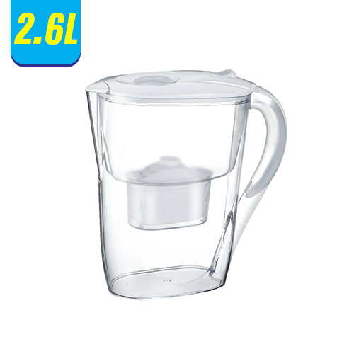 Water Jug Filter Pitcher 2.6L with Activated Carbon Filter