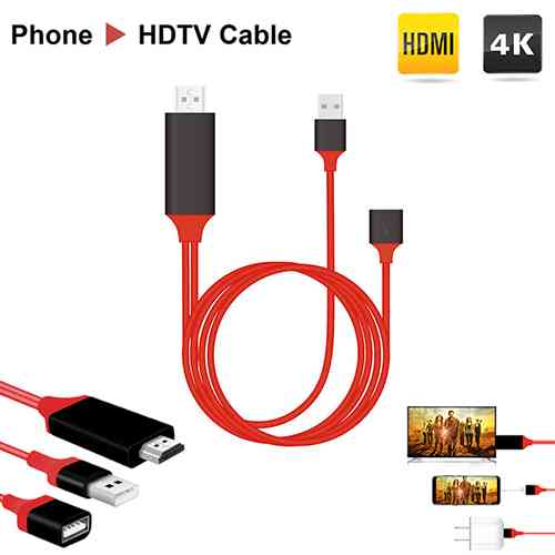 Phone to HDMI Cable HDTV Digital AV Adapter