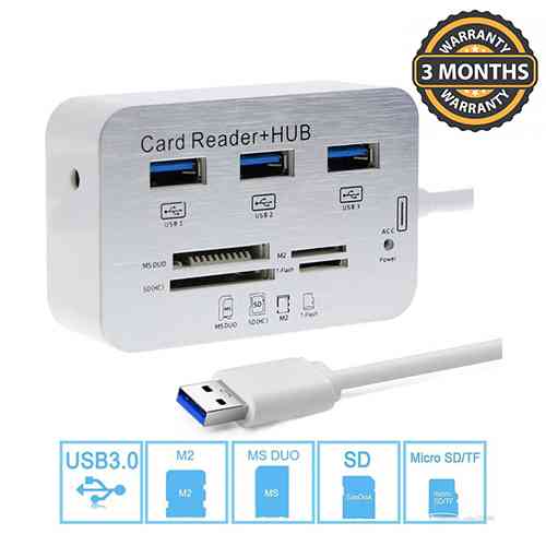 USB 3.0/3.1 Hub With Card Reader