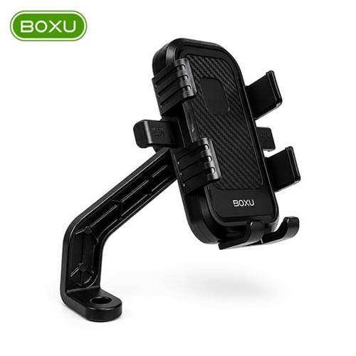 Motorcycle Phone Holder Side Mirror Mount Metal BOXU HD-02
