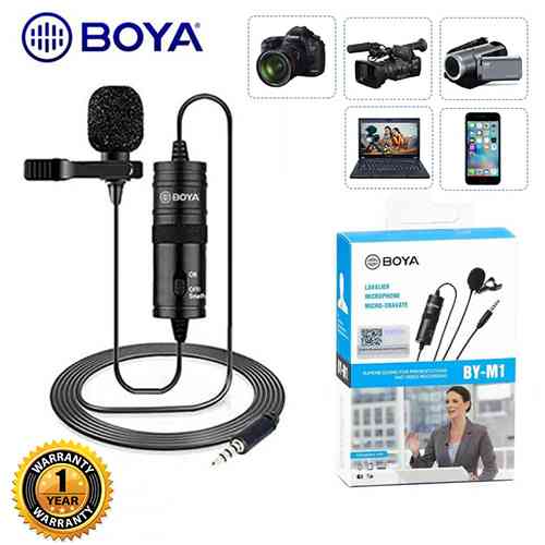 BOYA BY M1 Clip-On Microphone