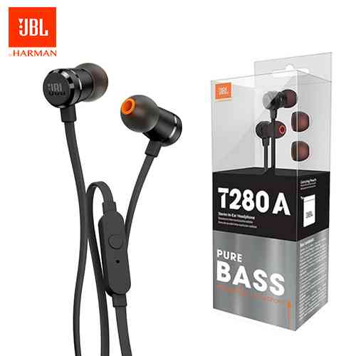 Original JBL T280A Stereo In-Ear Headphones