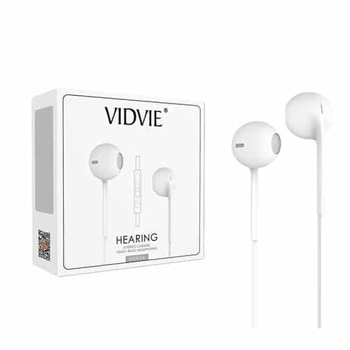 Vidvie Hs604 Stereo Hands Free Earphone / Earpod