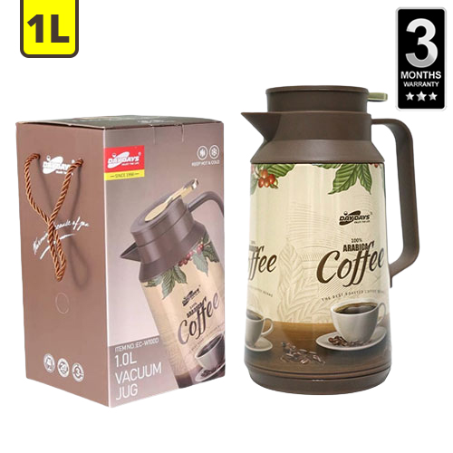 HOT & COLD Vacuum Flask Jug 1L