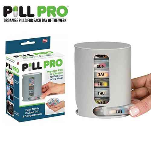 PILL PRO Pill Organizer Pill Box