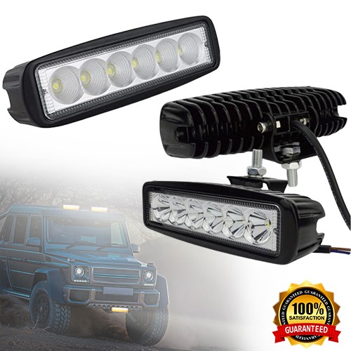 18W LED Work Light Bar Fog Lamp For Off Road SUV Car