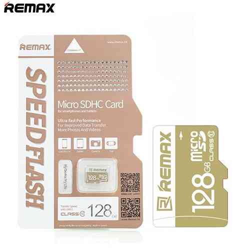 Remax Micro SDHC Memory Card 128 GB (Class 10 UHS I Grade 1,)