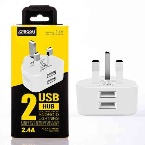 JOYROOM 2.4A Dual USB Ports Wall Charger Adapter