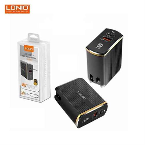 LDNIO A2502C QC3.0+PD Mobile Phone Fast Charger