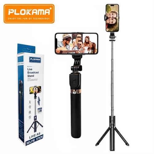 Plokama Live K8 Selfie Stick Tripod