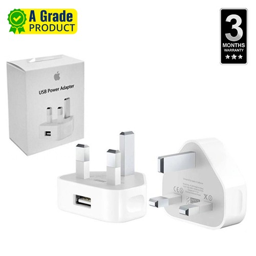 iPhone 5W USB Power Adapter UK plug