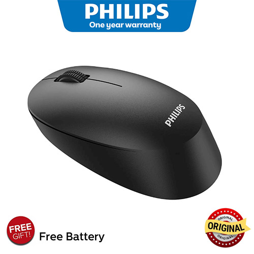 Philips Wireless Mouse SPK7317 Ergonomic Design 2.4GHz