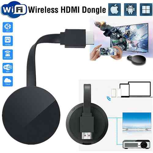 Wireless HDMI Dongle WiFi Display Dongle Receiver TV Miracast