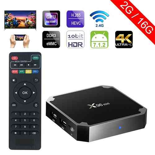 X96 Mini Android 7.1 4K TV BOX 2GB RAM 16GB ROM