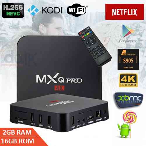 MXQ Pro 4K Android TV Box 2GB RAM/16GB ROM