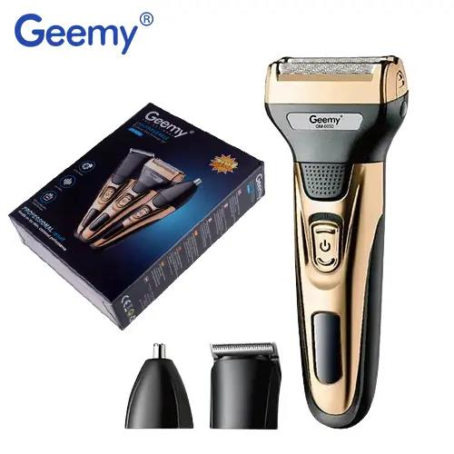 GEEMY 3 in 1 Rechargeable Trimmer and Shaver GM 6650