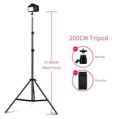 Selfie Light Stand Tripod 200CM