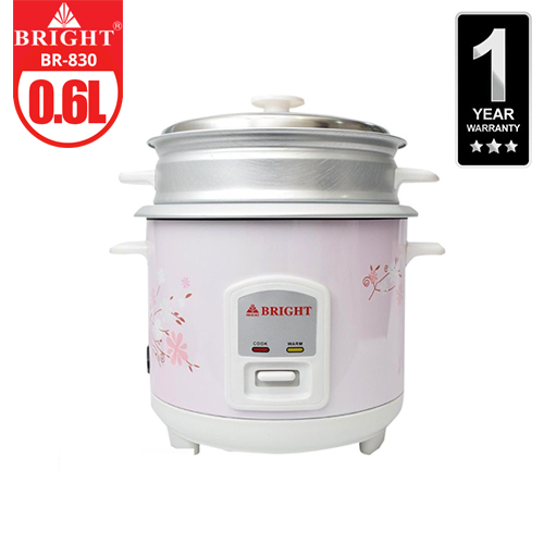 Small Rice Cooker 0.6 liter 500g Bright BR 830