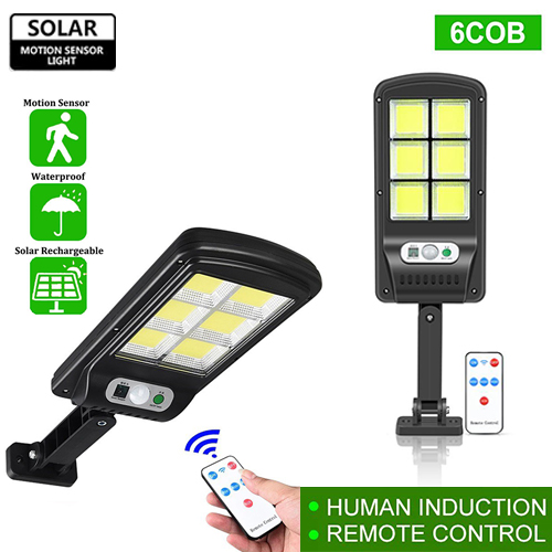 LED Solar Street Light Solar Powered Motion Sensor Lamp